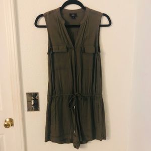 Army Green Romper